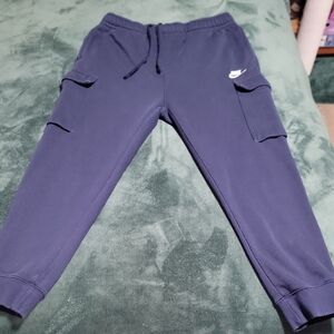 Nike Navy Cargo Joggers